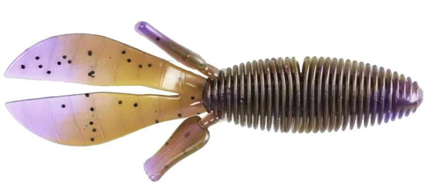 Missile Baits D Bomb - Green Pumpkin Purple Passion