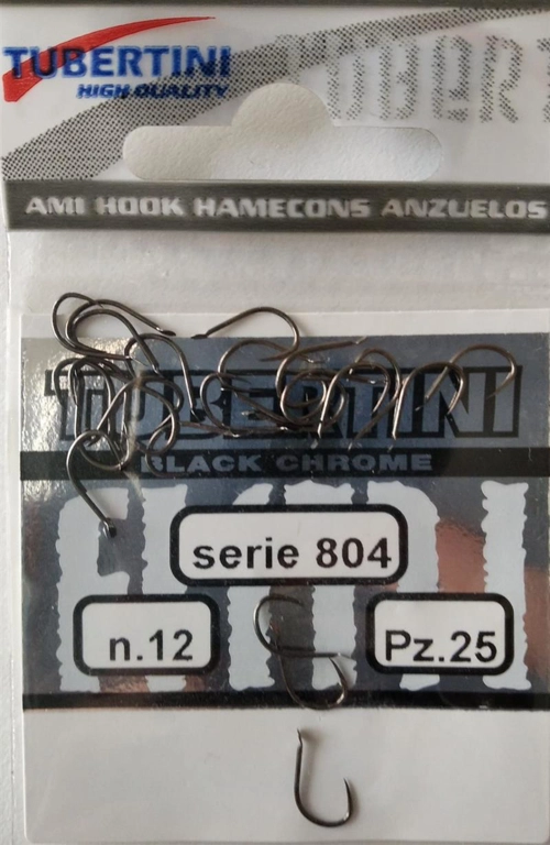 Anzol serie 804 preto cromado