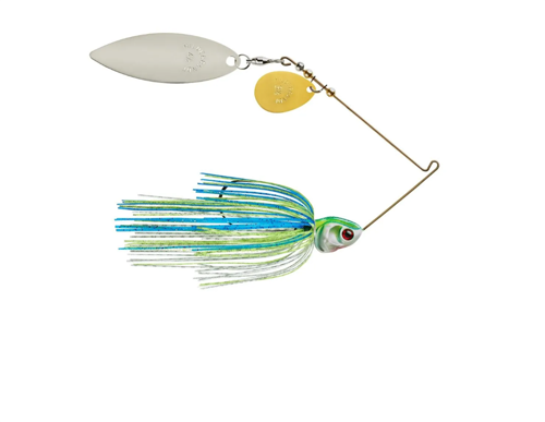 Spinnerbait Booyah Covert Colorado Willow - GNT730 Wht Chart Blue - Col/Wil Gld/Nkl