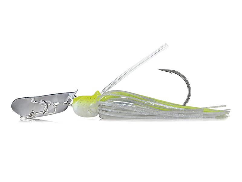Molix Chatterbait Compact Blade Jig - 456 Chart Glimmer