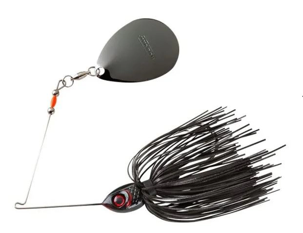 Booyah Spinnerbait Moon Talker - 601 Black/Silver Flake
