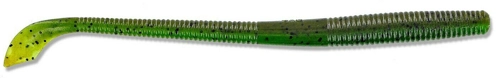 Gary Yamamoto Kut Tail Worm 912 Green Pumpkin/Watermelon Laminate