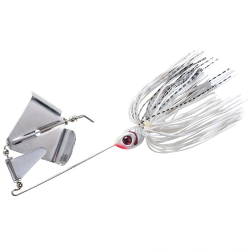 Booyah Buzzbait - Pearl White/Snow White Shad