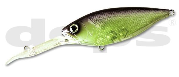Deps Crankbait DC-300 Kick Backer - 25 Purple Shad