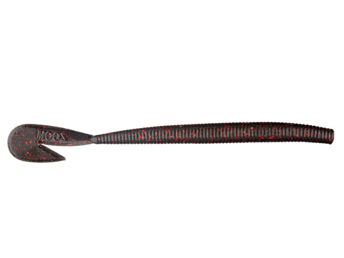 Zoom Ultravibe Speed Worm 018-001 Black Red Flake