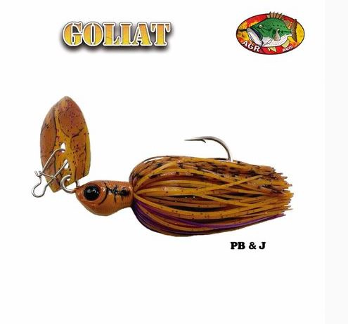 AGR Baits Chatterbait Goliat - PB & J