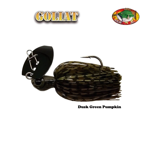 AGR Baits Chatterbait Goliat - Dusk Green Pumpkin