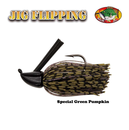 AGR Baits Finesse Craw - Special Green Pumpkin
