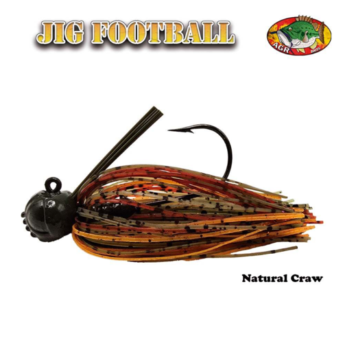 AGR Baits Football Jig - Natural Craw