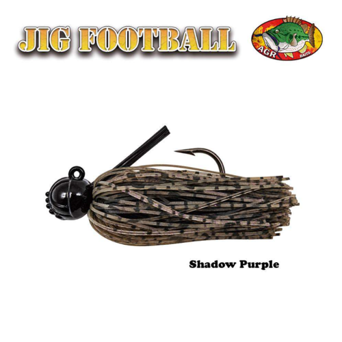 AGR Baits Football Jig - Shadow Purple