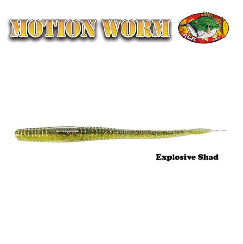 AGR Baits Motion Worm - Explosive Shad