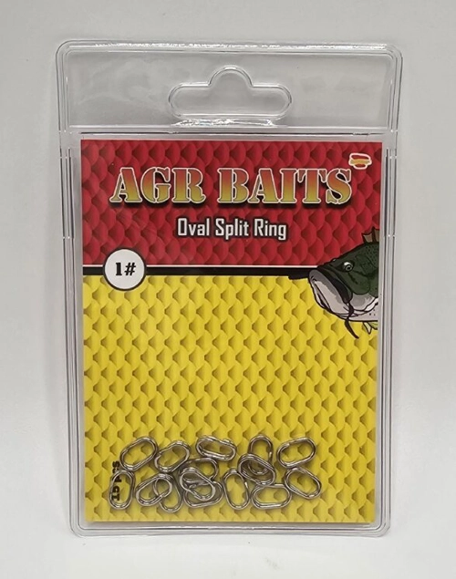 AGR Baits Oval Split Ring