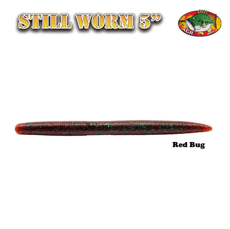 AGR Baits Still Worm - Red Bug