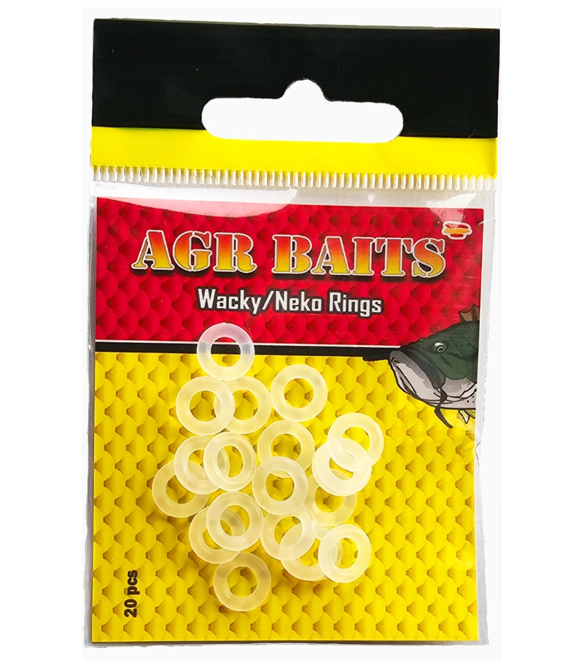 AGR Baits Wacky Neko Rings Clear