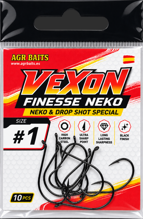 Anzol AGR Baits Vexon Finesse Neko & Drop Shot