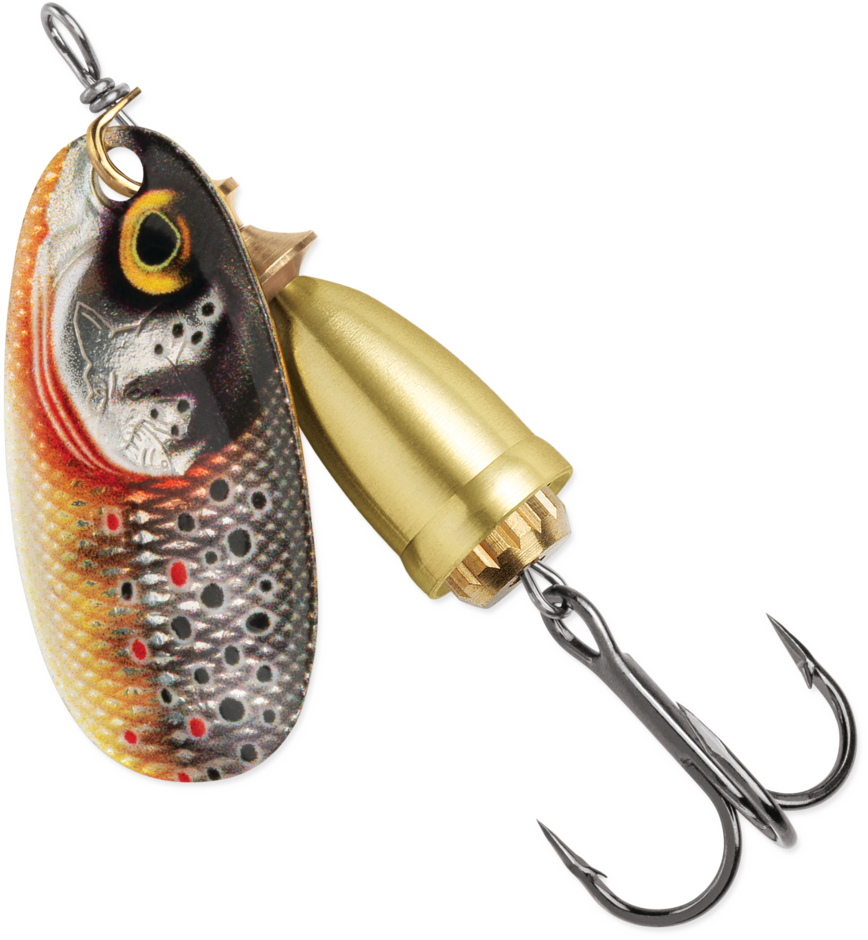 Blue Fox Vibrax Classic Gilded - GDBT Gilded Brown Trout