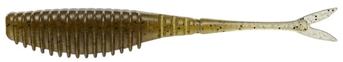 Evergreen Bull Point Shad 4.5" - 001 Green Pumpkin BK