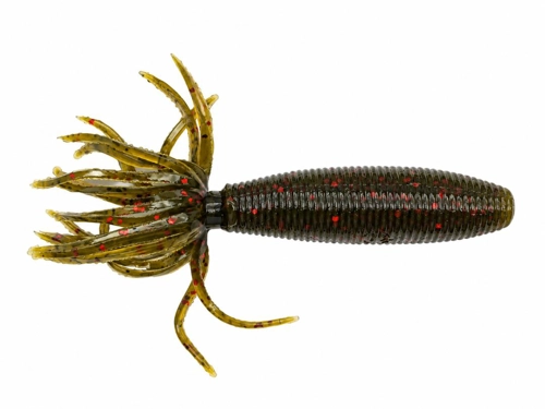 Gary Yamamoto Fat Ika - 318 Green Pumking Red