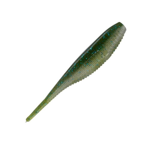 Gary Yamamoto Fat Shad Shape Worm - 9004 Smallmouth Magic