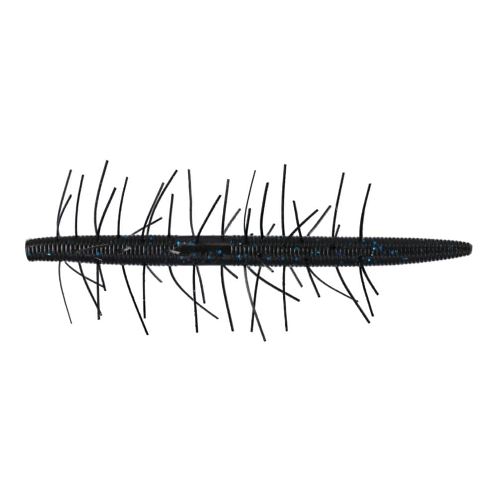 Gary Yamamoto Fuzzy Senko - 021 Black Blue Flk