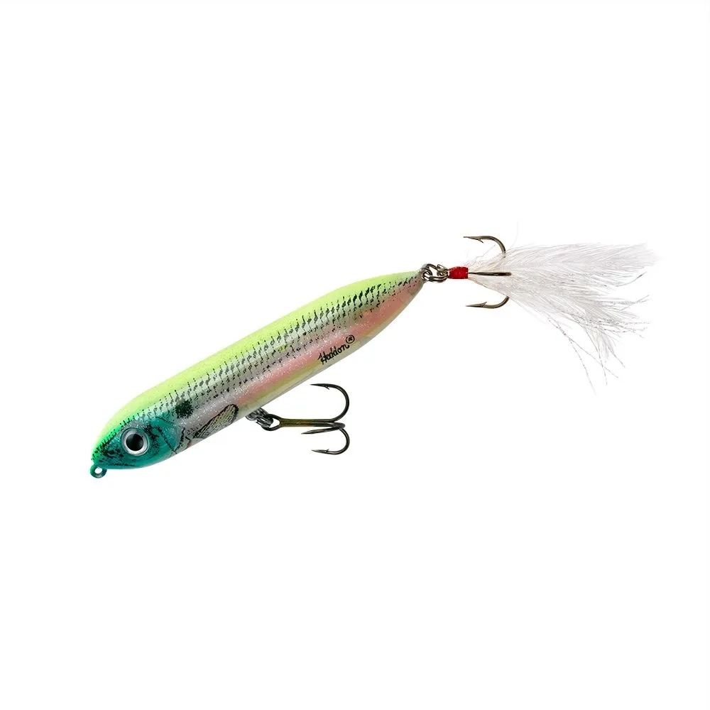 Heddon Feather Dressed Super Spook Jr. - Okie Shad