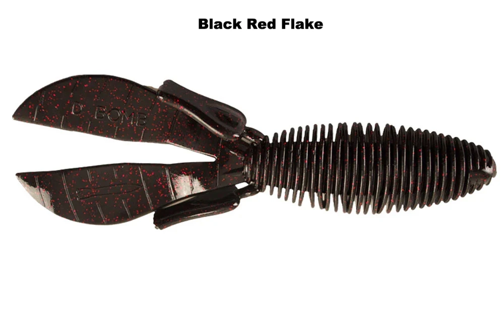 Missile Baits D Bomb - Black Red Flake