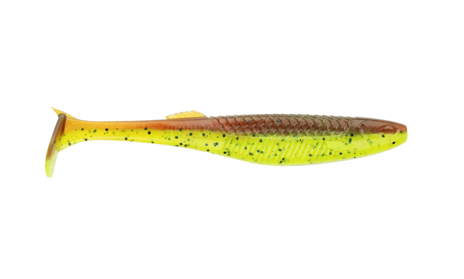 Rapala Crush City The Kickman - Motor Oil Chartreuse