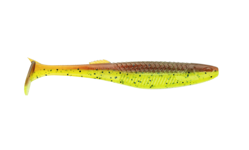 Rapala Crush City The Kickman - Motor Oil Chartreuse