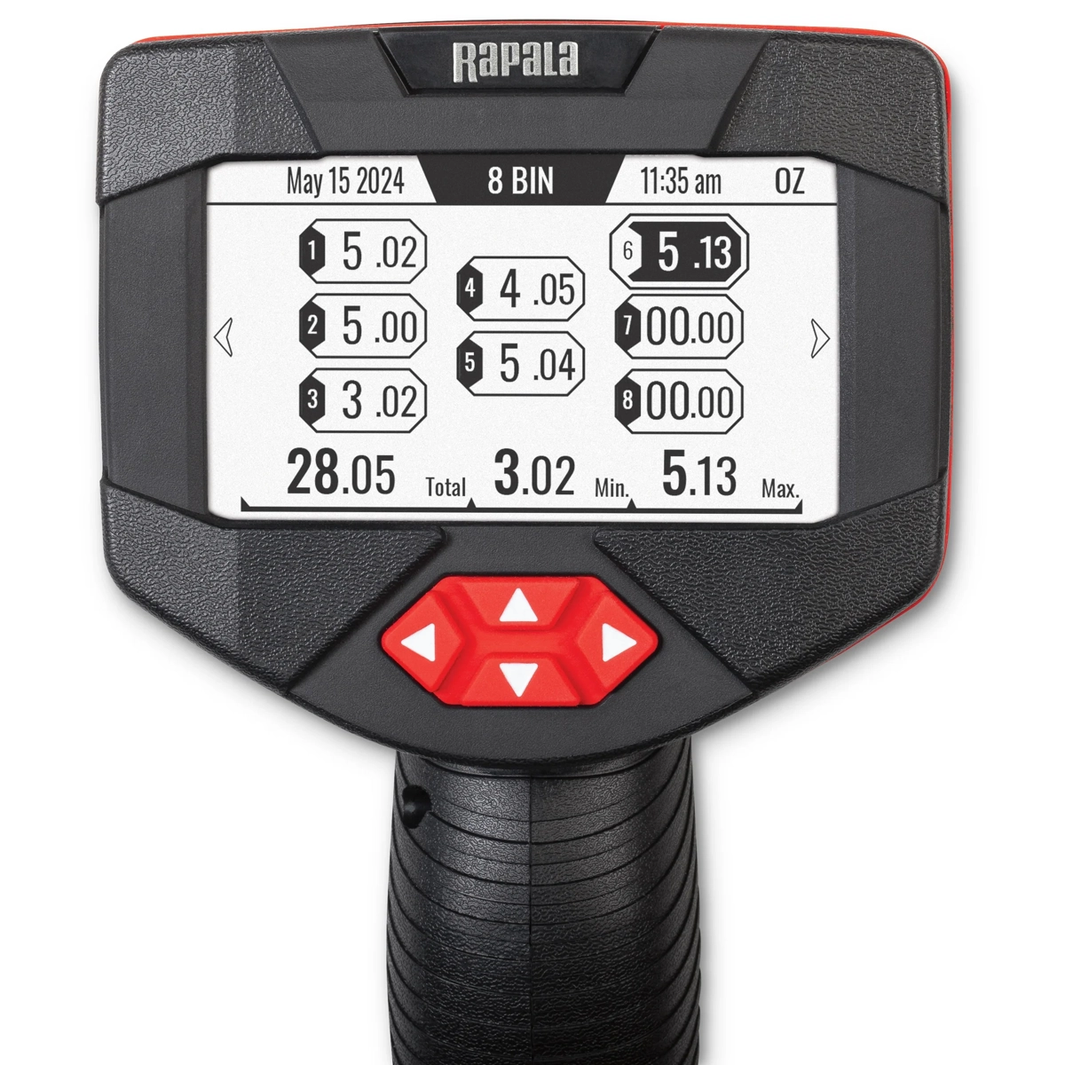 grilo-pesca-rapala-high-vis-20lb-digital-scale-screen-storage-bins-2000x.webp