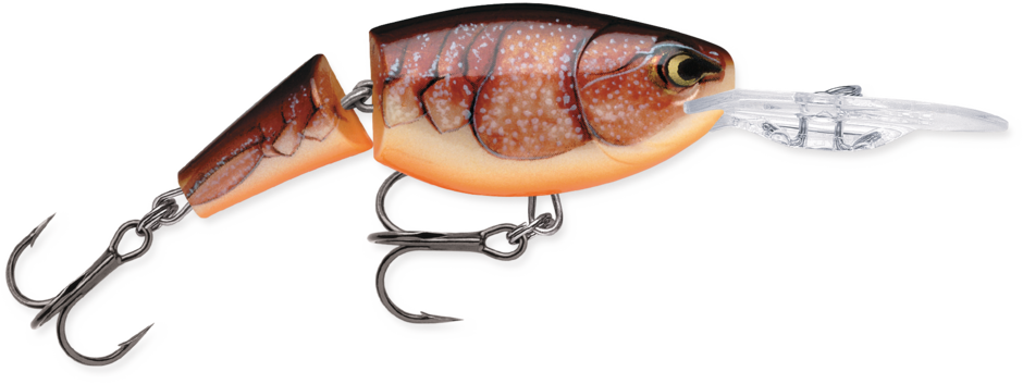 Rapala Jointed Shad Rap - Brown Crawdad (BCW)