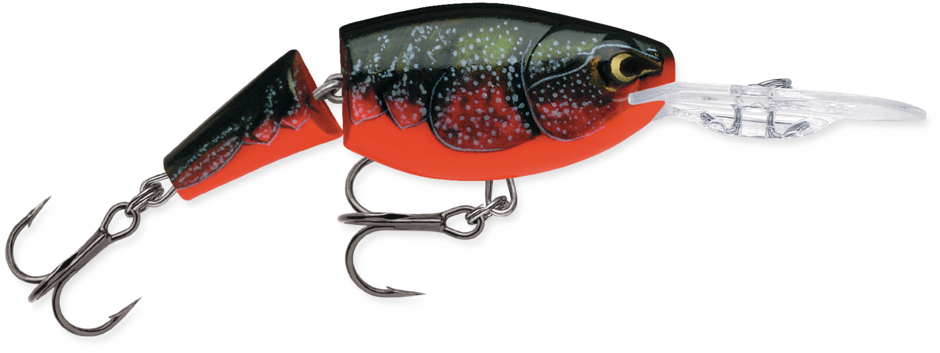 Rapala Jointed Shad Rap - Red Crawdad (RCW)
