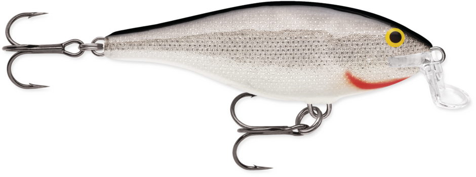 Rapala Shallow Shad Rap - Silver (S)