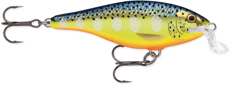 Rapala Shallow Shad Rap - Hot Steel (HS)
