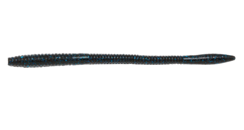 Zman Finesse WormZ - 02 Black Blue Flake