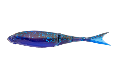 Zman Razor ShadZ 4.5" - 64 Black/Blue