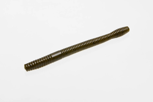 Zoom Magnum Finesse Worm 114-025 Green Pumpkin